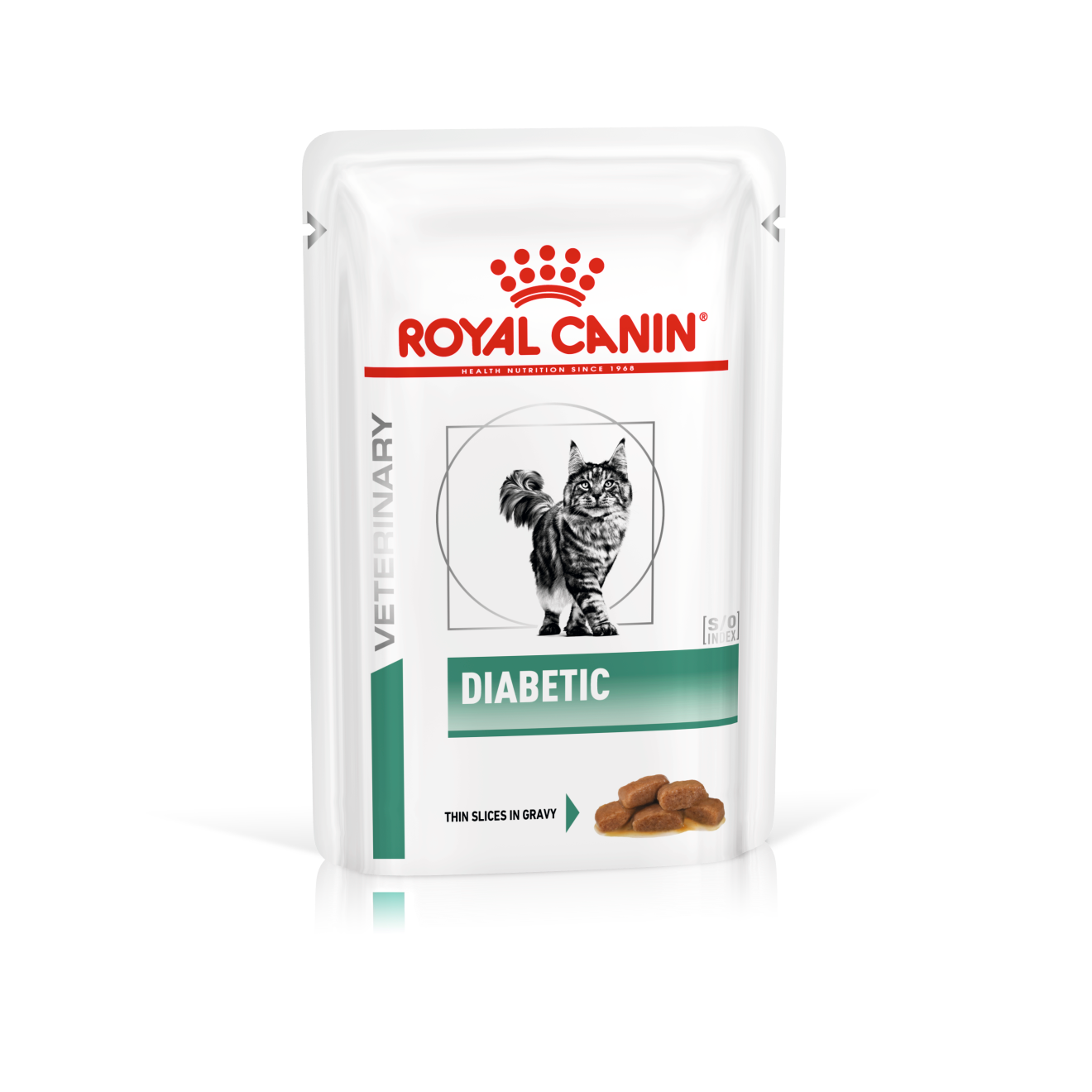 Royal Canin Diabetic Wet Cat Food - Low Glycemic Formula for Diabetic Cats - High Protein, Grain-Free Cat Food Pouches - Perfect for Managing Feline Diabetes at Home