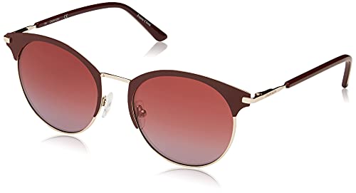 Satin Burgundy/Brown Lens
