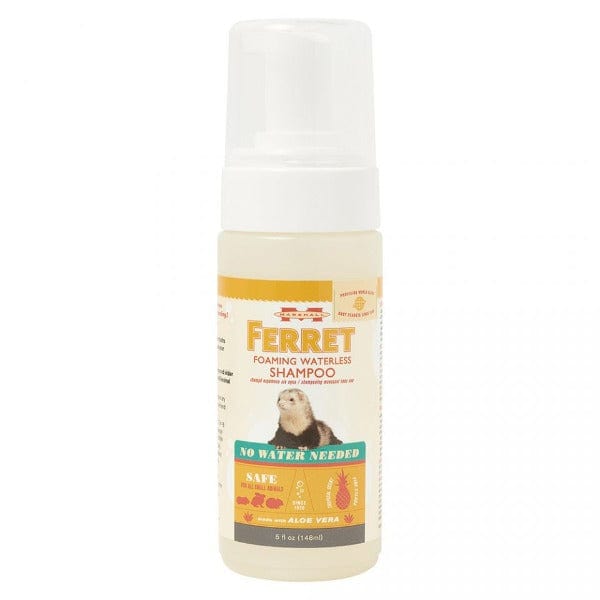 Marshall Ferret Foaming Waterless Shampoo for Small Animals - Gentle Cleansing & Odor Control - Perfect for Travel, Spot Cleaning & Quick Baths