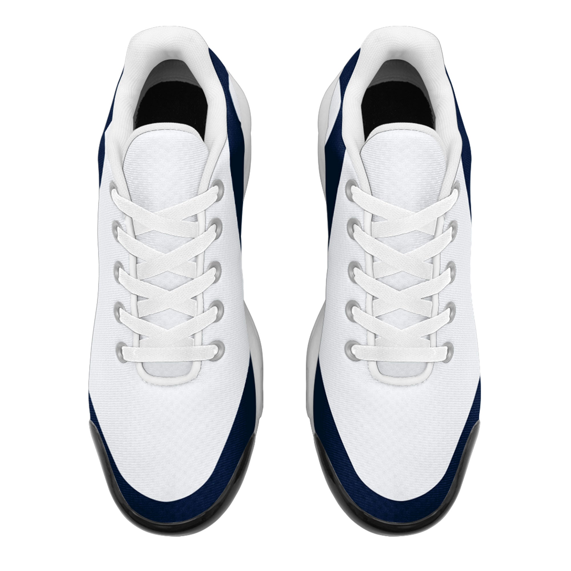 Custom Blue & White Jersey with TN Shoes Combo - Personalized Sports Outfit D0200101 for Basketball, Running & Streetwear Fashion