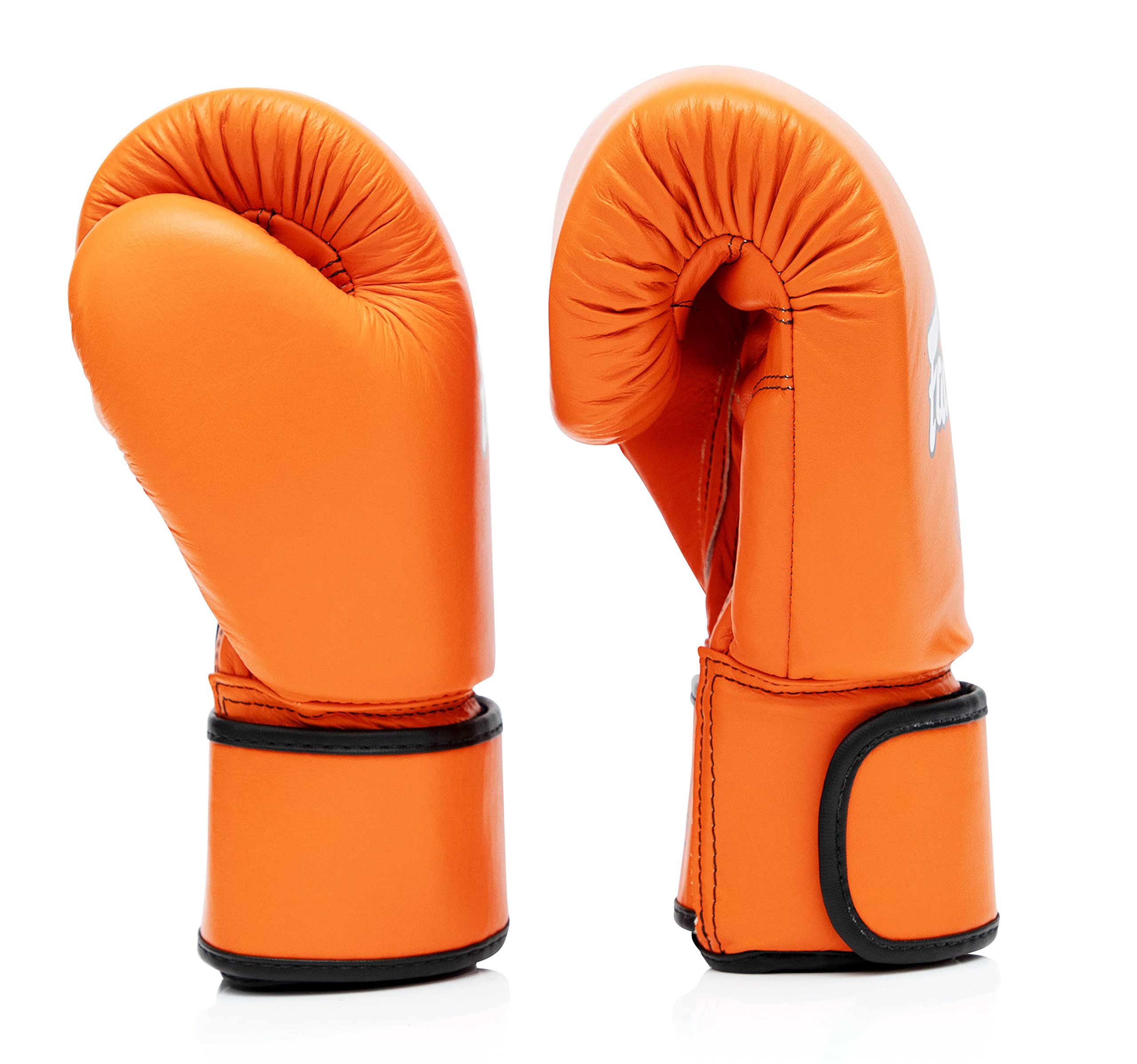 Fairtex BGV16 Genuine Leather Muay Thai Boxing Gloves for Training & Sparring - Premium Compact MMA Gloves for Kickboxing, Bag Work, and Fitness Workouts