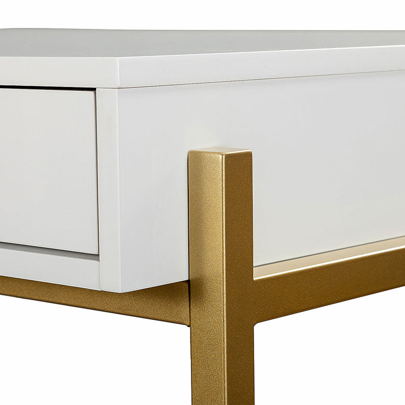 Bibiano Modern Writing Desk - Stylish Home Office Furniture for Small Spaces | Perfect for Study, Work, and Remote Learning