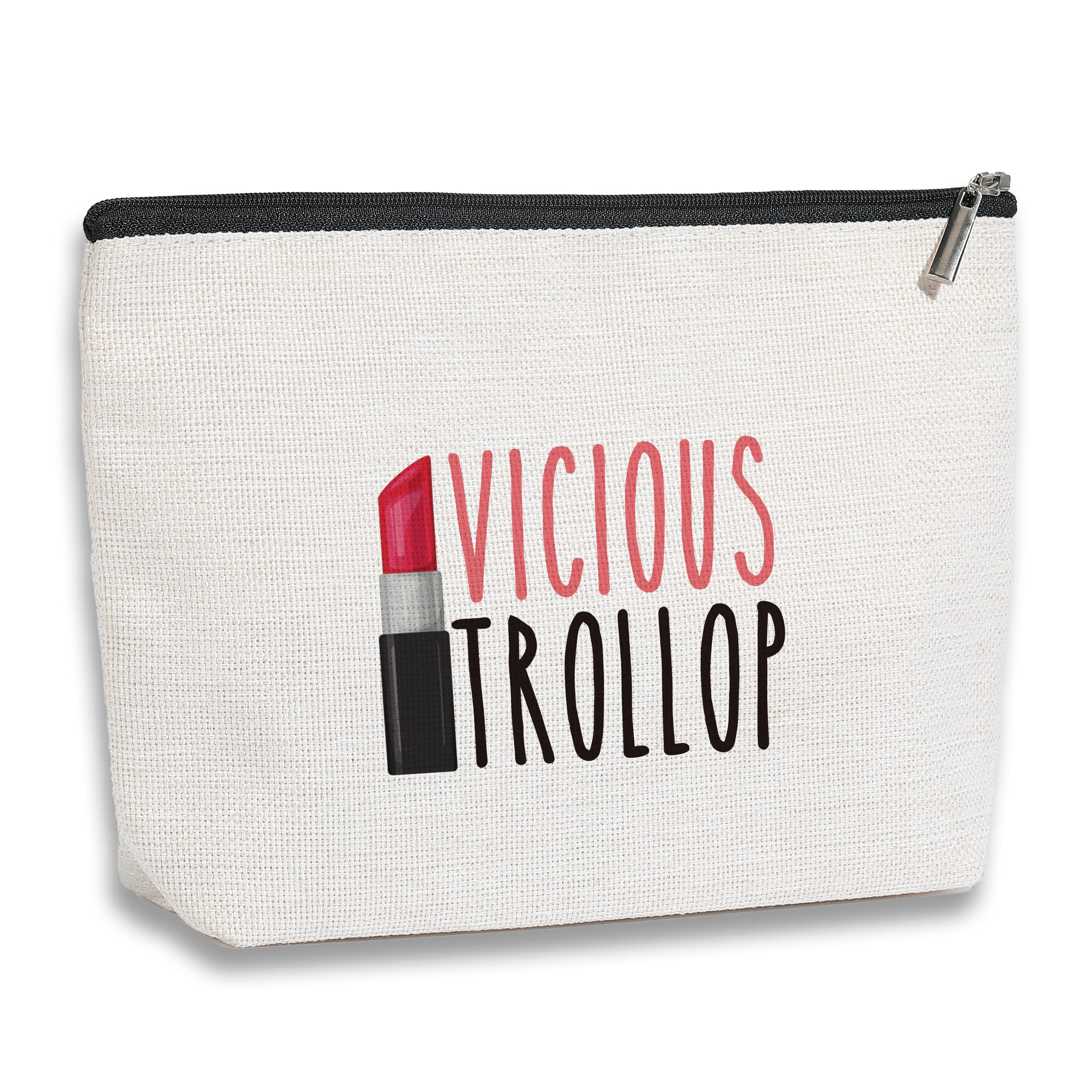 Gilmore Girls Inspired Makeup Bag - Vintage Travel Toiletry Organizer with Zipper Pouch | Perfect Gift for Mom, Daughter, Sister & Friends | Great for Travel, Cosmetics Storage & Daily Use