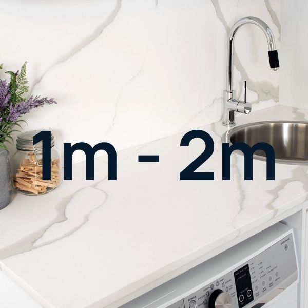 20mm ADP Laundry Cabinets - Cherry Pie Benchtop (Per Linear Meter) | Durable Storage Solution for Laundry Rooms & Utility Spaces
