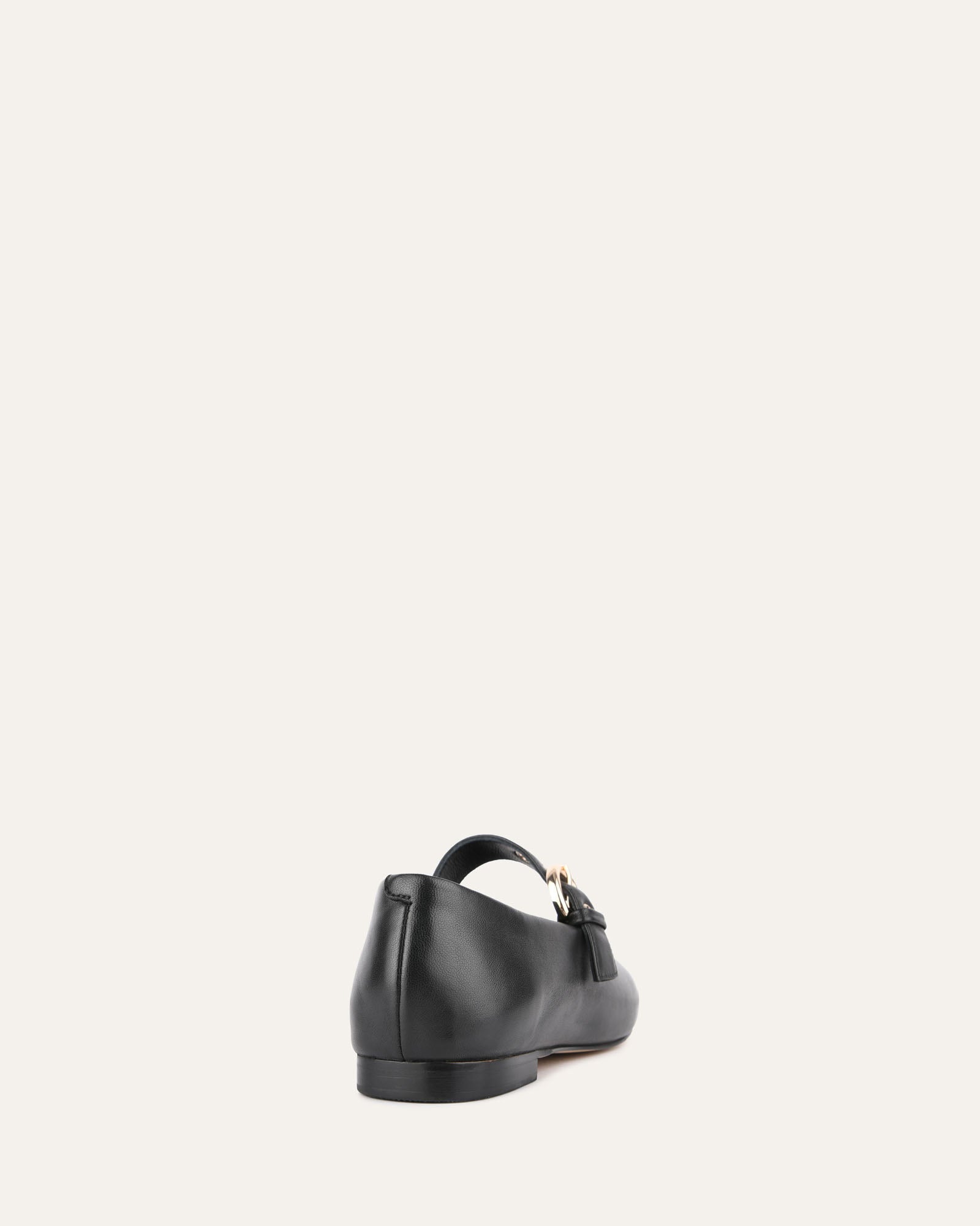 Annabelle Women's Black Leather Casual Flats - Comfortable Slip-On Shoes for Work, Travel & Everyday Wear