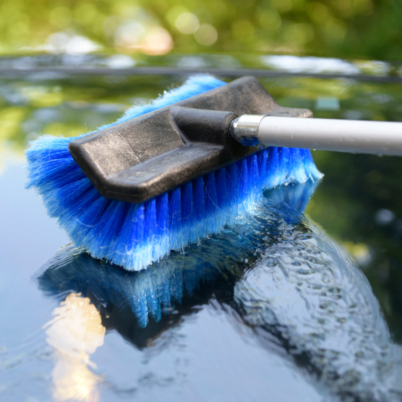 13mm Wide Angle Feathered Flow Through Brush Head - Perfect for Detailing, Makeup Application & Pet Grooming