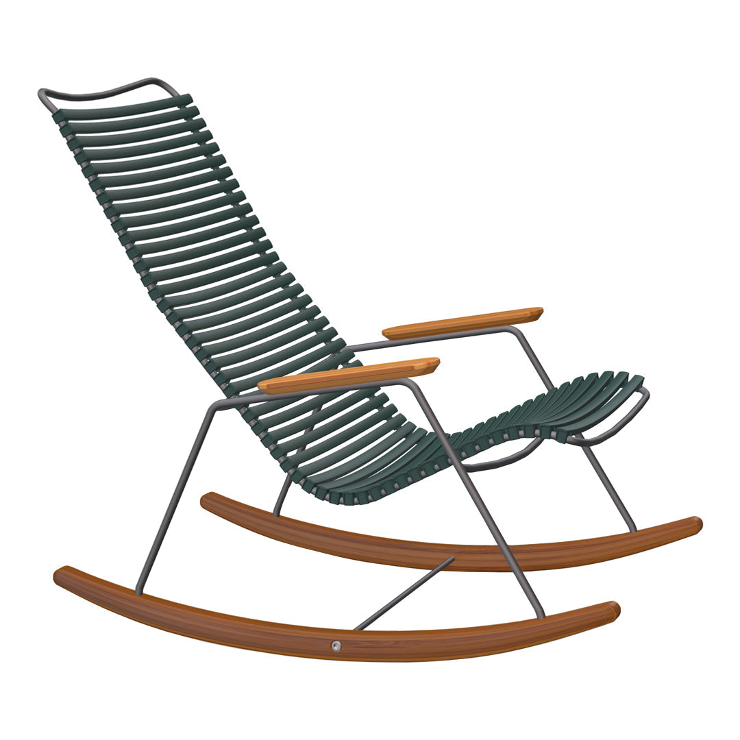 Best Outdoor Rocking Chair for Patio, Garden & Backyard - Durable All-Weather Wicker Furniture with Cushions - Perfect for Relaxing, Reading & Enjoying Nature