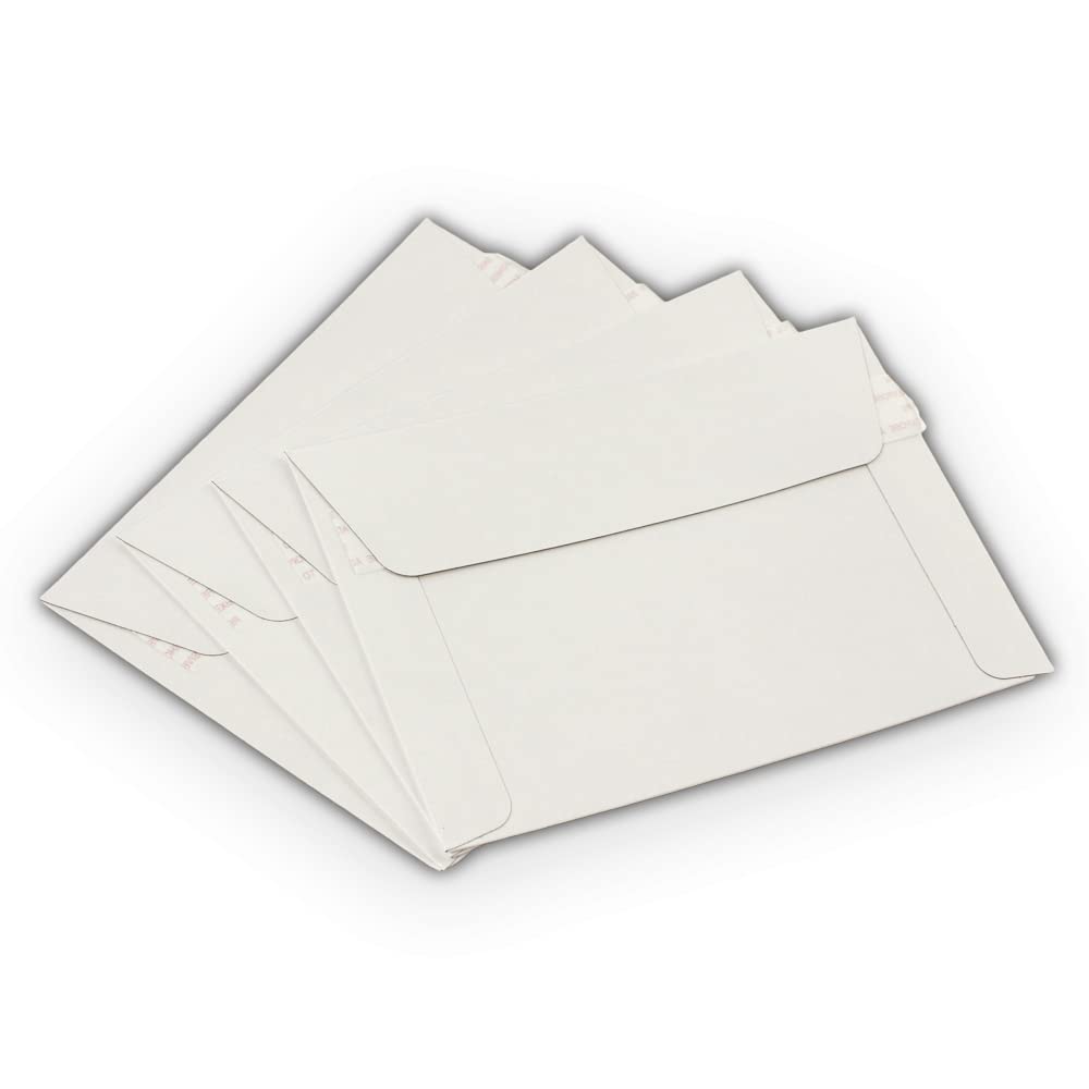 200 Pack EcoSwift 12.5 x 9.5 Inch White Rigid Photo Mailers - Self Seal Cardboard Envelopes for Photos, Documents & Artwork - Perfect for Mailing, Shipping & Protecting Flat Items