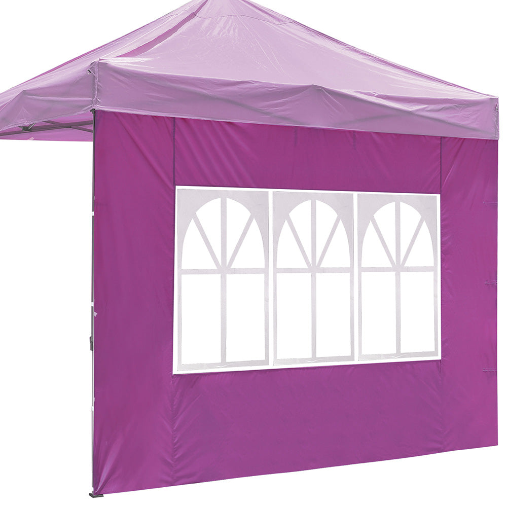 TheLAShop 1080D Heavy Duty Canopy Tent Sidewall with Window - 9'7