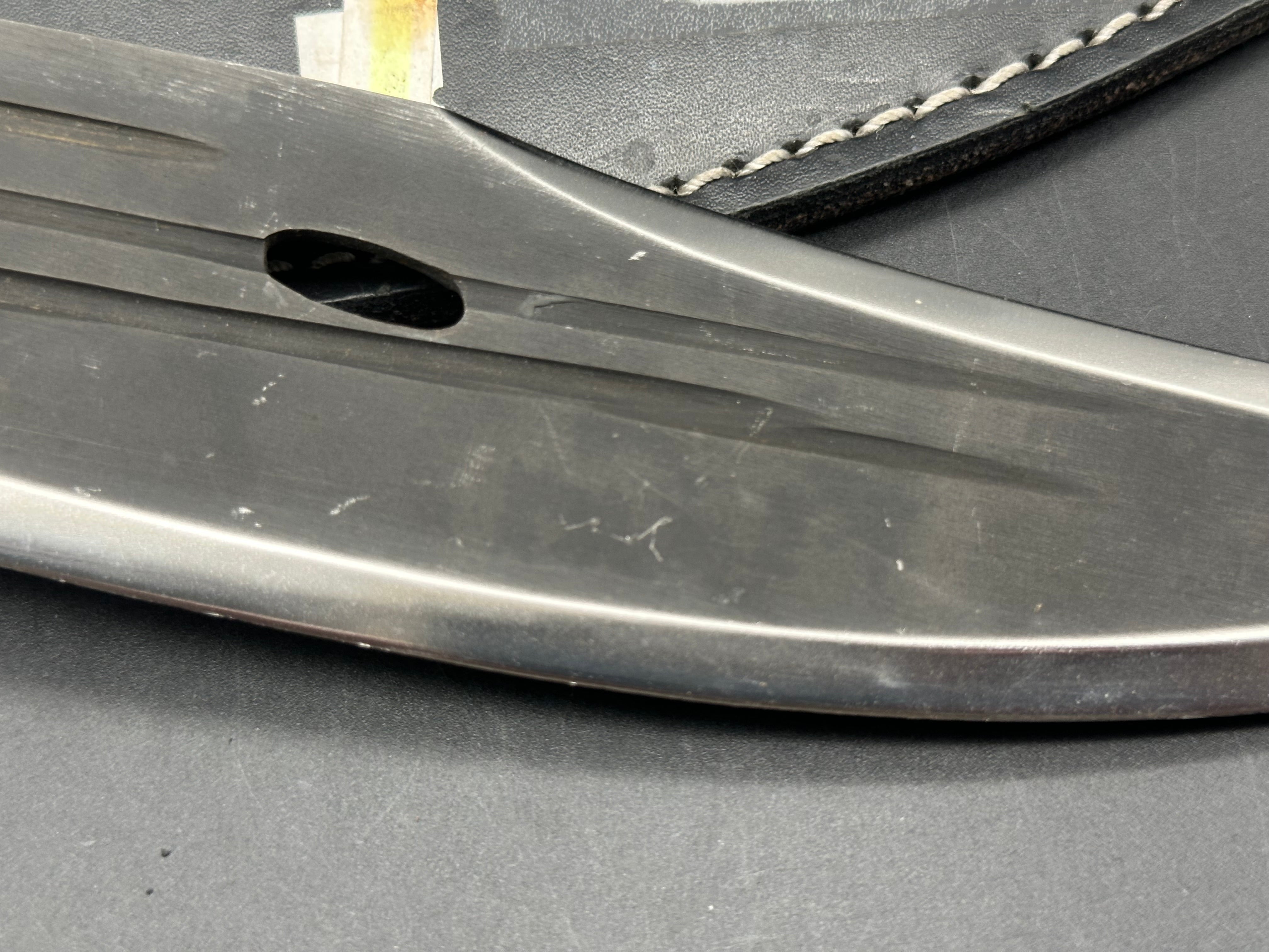 Condor Jungle Bowie Knife - High Carbon Steel Survival Knife for Outdoor Camping, Hunting & Bushcraft | Tactical Fixed Blade with Sheath | Perfect for Hiking, Adventure & Survival Gear