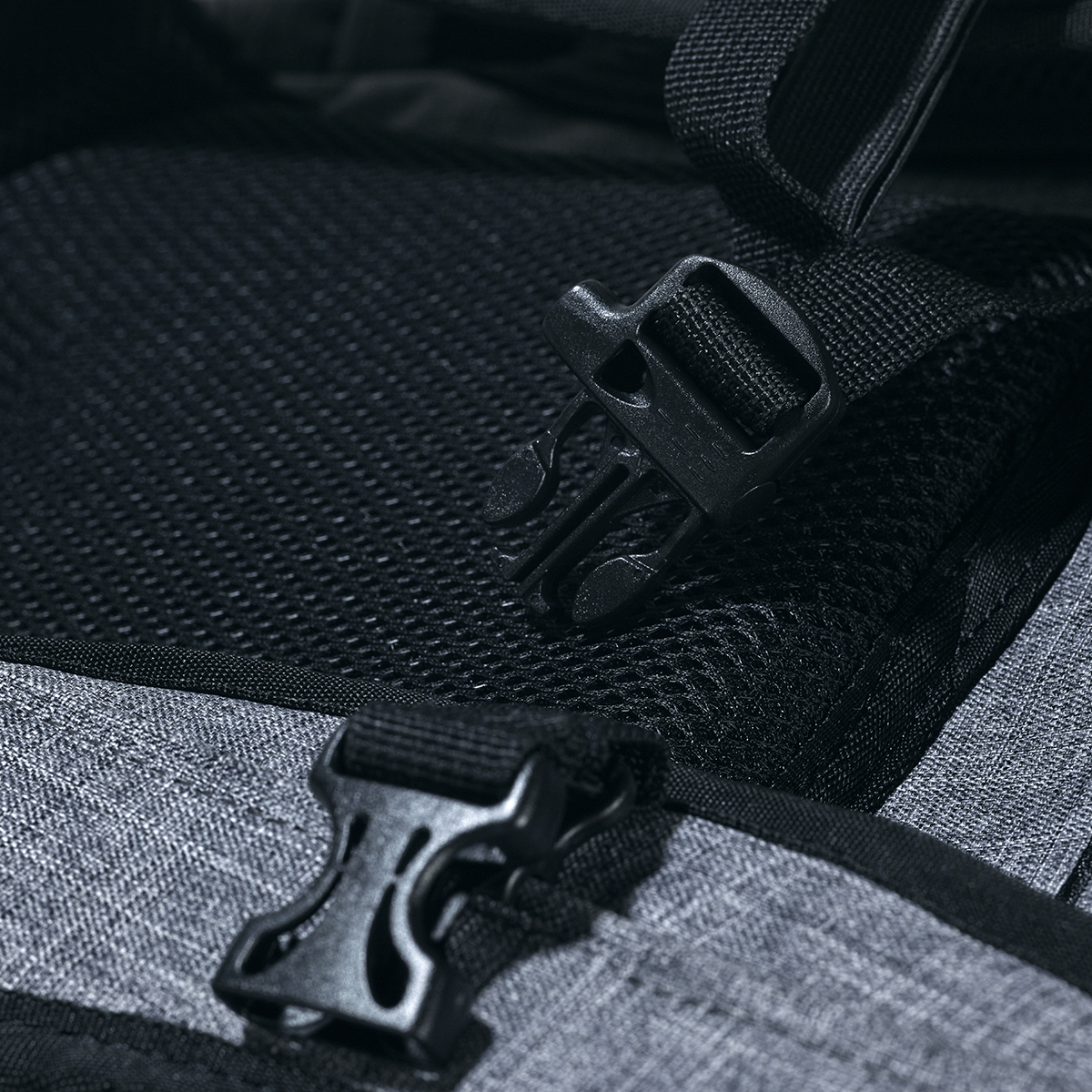 Ultra Tri Backpack - Durable Canvas Gray Hiking Backpack for Men & Women - Perfect for Travel, Camping, and Outdoor Adventures