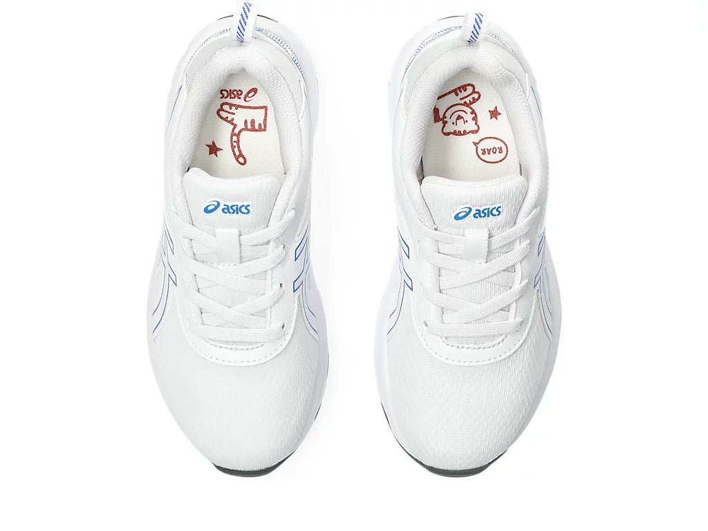 ASICS Kids Gel Quantum White Running Shoes - Lightweight & Comfortable for Boys & Girls - Perfect for School, Sports & Daily Activities