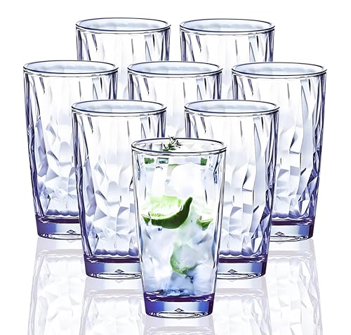 15 Oz blue 8 pcs