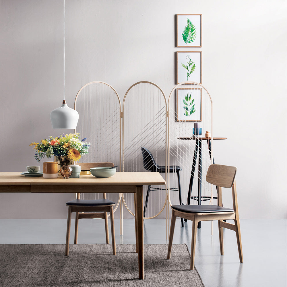 TAIJO 60cm Walnut & Black Bar Table - Modern Kitchen Counter Height Table for Dining, Entertaining & Small Spaces