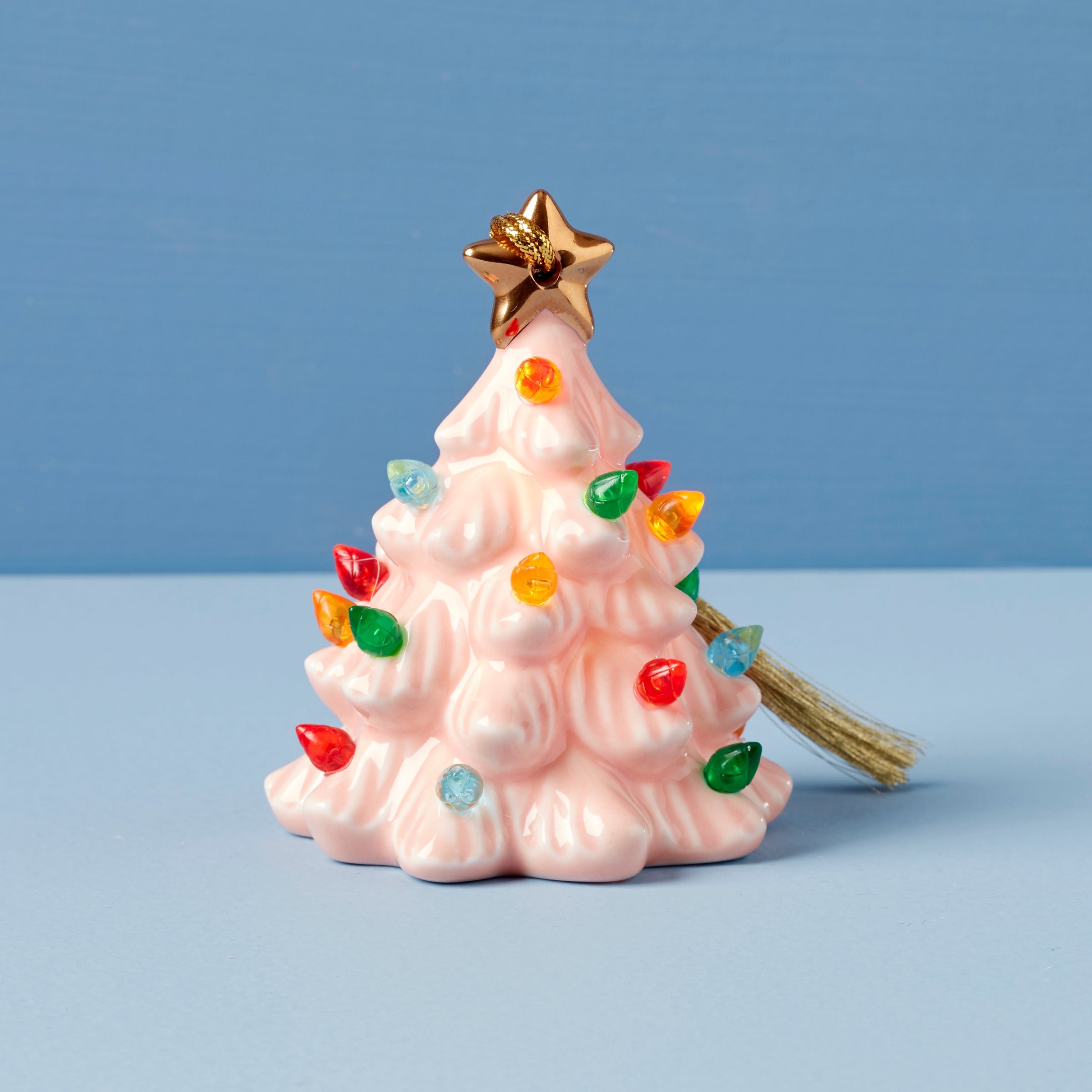 Treasured Traditions Pink Lit Christmas Tree Ornament - Perfect for Holiday Decorations & Festive Home Decor