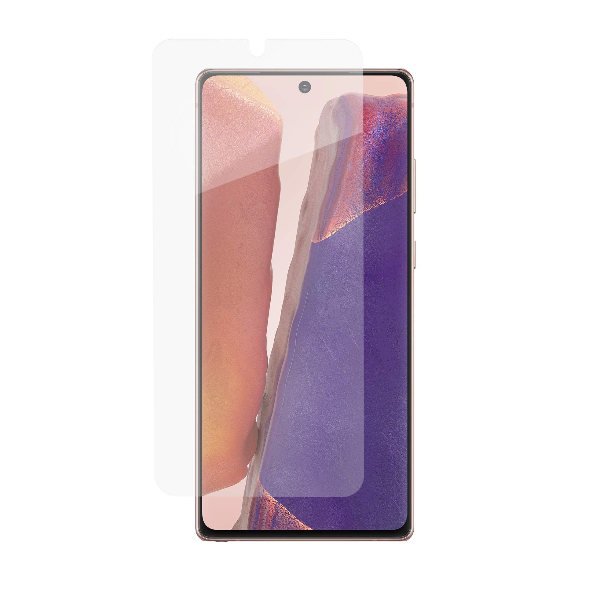 ZAGG Invisibleshield Glass Fusion Plus Hybrid Glass Screen Protector for Samsung Galaxy Note 20 Ultra - Clear HD Protection - Anti-Scratch & Shatterproof - Case Friendly - Perfect for Work, Travel & Daily Use (200106621)