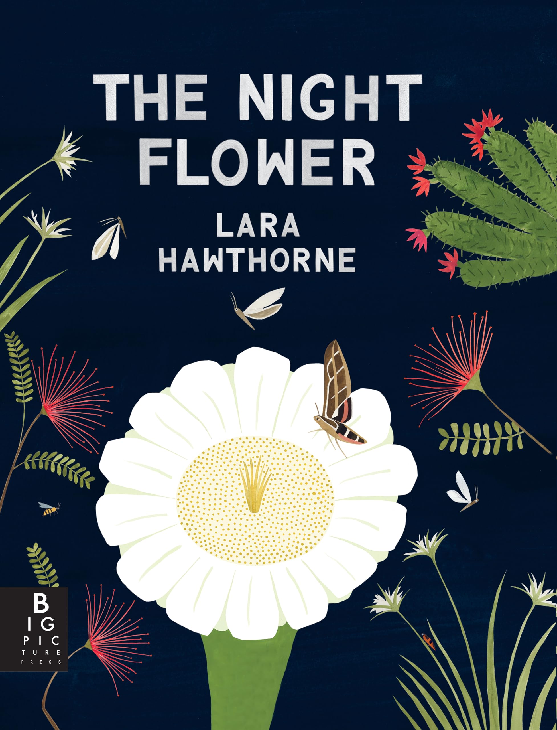 The Night Flower: Blooming Saguaro Cactus - Desert Beauty for Home Decor & Southwest Landscaping