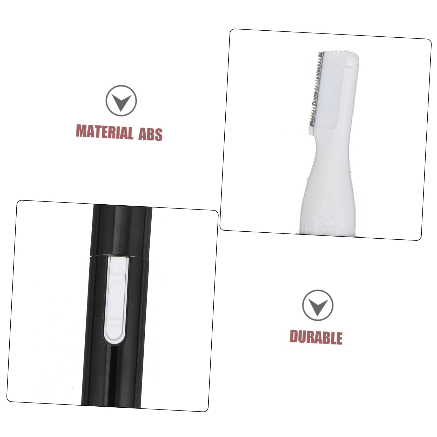 Electric Eyebrow Shaver for Women - Painless Facial Hair Remover Tool with 1 Replacement Head | Perfect for Eyebrow Shaping, Upper Lip & Peach Fuzz Removal at Home or Travel