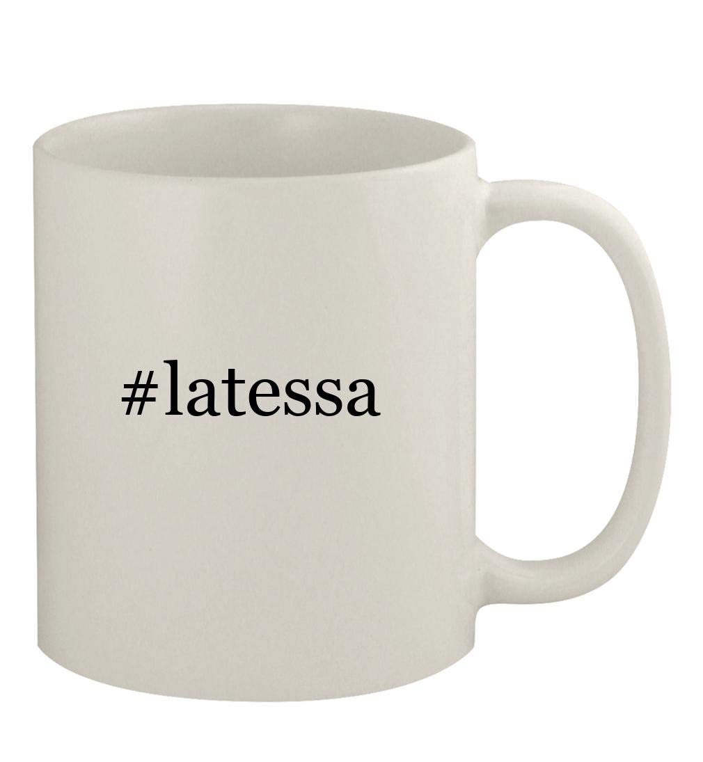 Premium 11oz White Ceramic Coffee Mug - Elegant & Durable Latte Cup for Home, Office, or Cafe Use