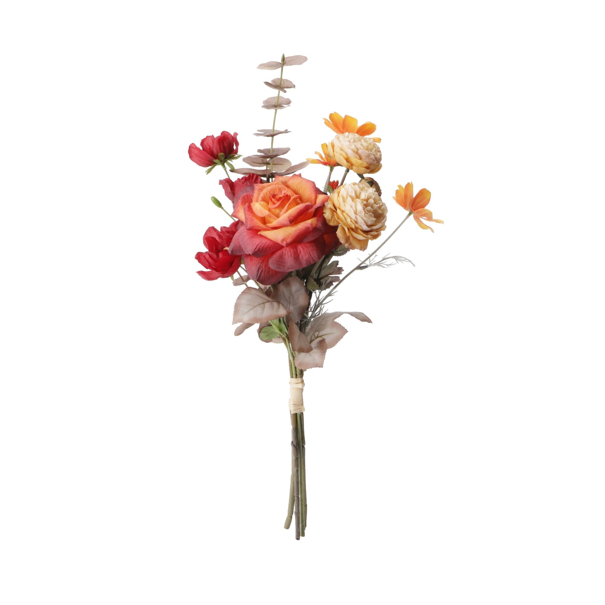 Premium Red Rose & Cosmos Mixed Bouquet - Fresh Cut Flowers for Weddings, Anniversaries & Romantic Gifts