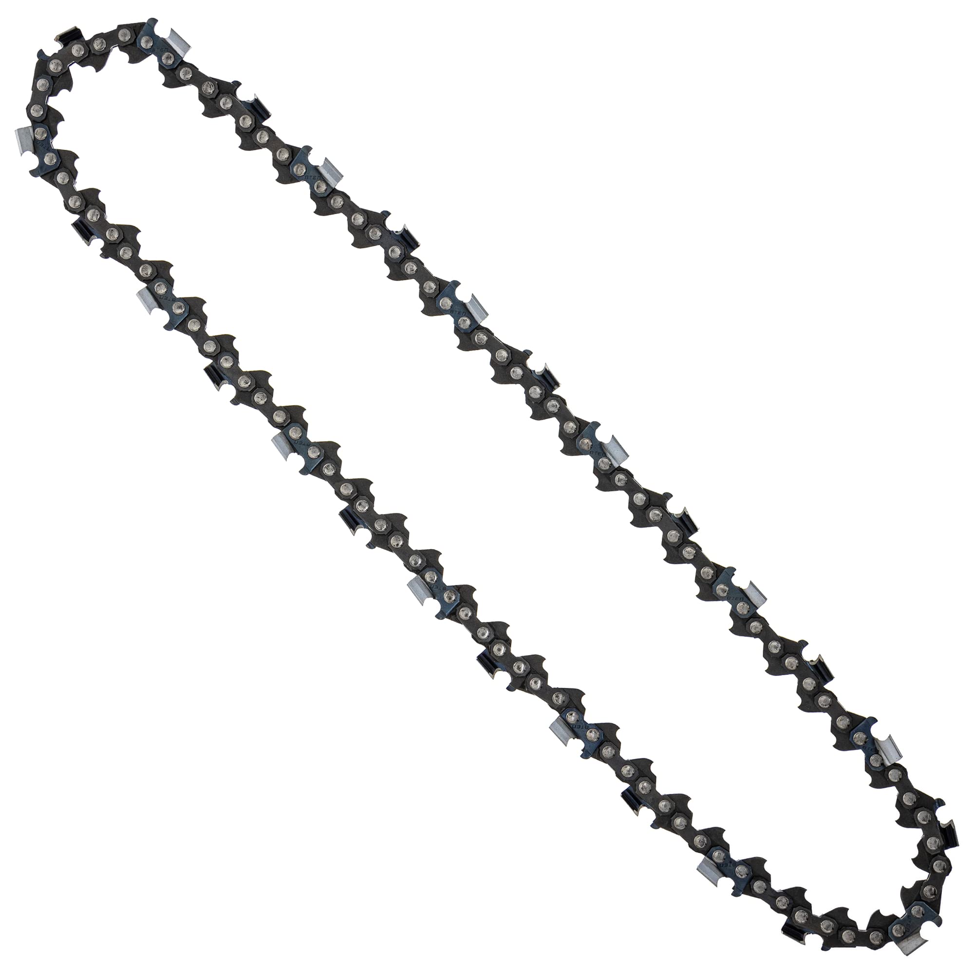 8TEN Semi Chisel Chainsaw Chain 14 Inch .050 Gauge 3/8 Pitch 52DL - Compatible with Echo CS310, CS352, Husqvarna 235, Ryobi RY3714 (10 Pack) - Ideal for Tree Trimming, Firewood Cutting, and Landscaping