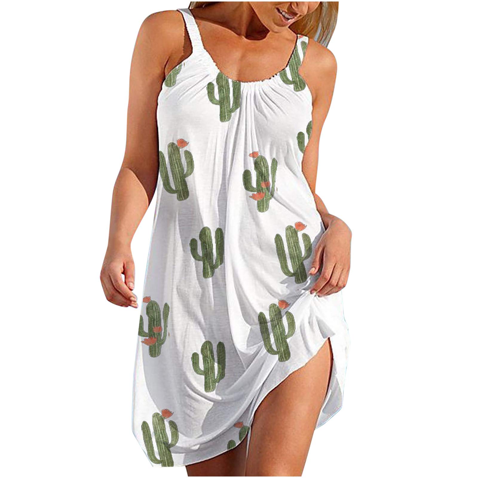 Women's Loose Cool Short Wedding Dress - Perfect for Beach Weddings, Summer Parties & Casual Events