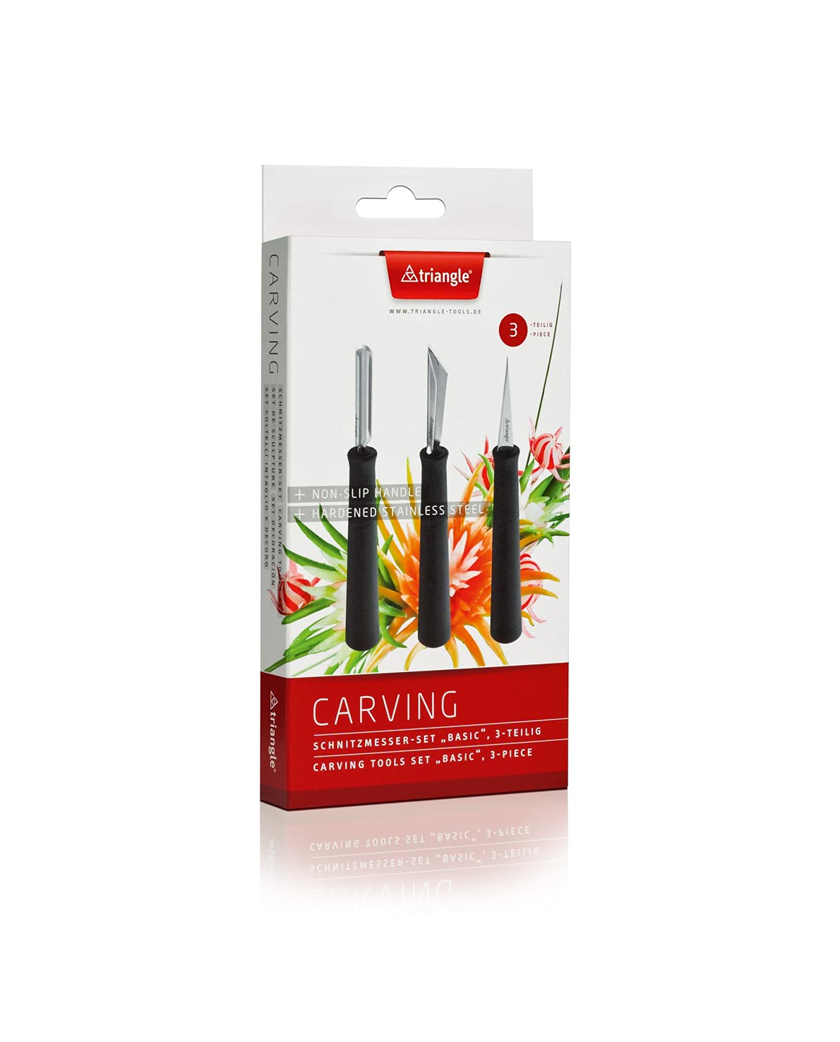 Premium Stainless Steel Triangle Kitchen Tool Set - 3-Piece Utensils for Cooking, Baking & Serving - Perfect for Home Chefs & Professional Kitchens