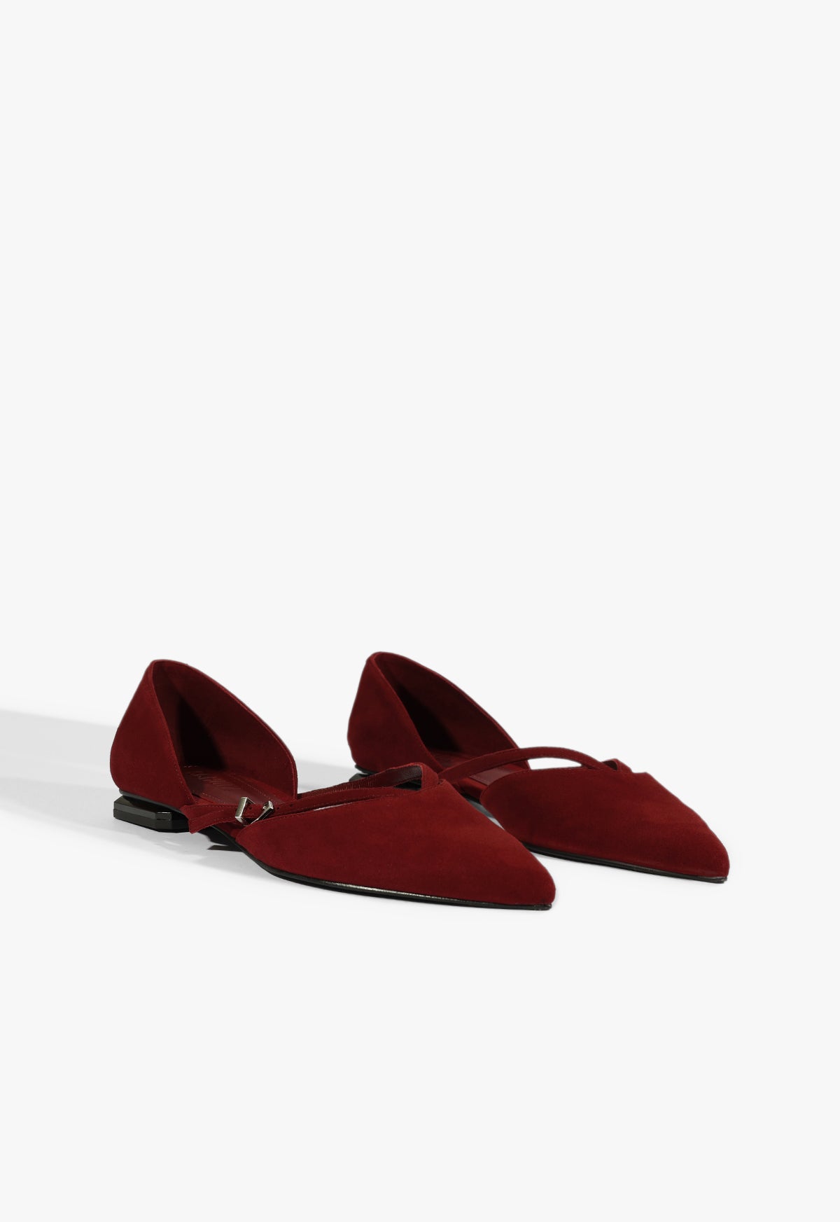 Rue Suede Flat Shoes with 25mm Heel - Women's Comfortable Loafers for Work & Casual Wear | Style S2210900050003
