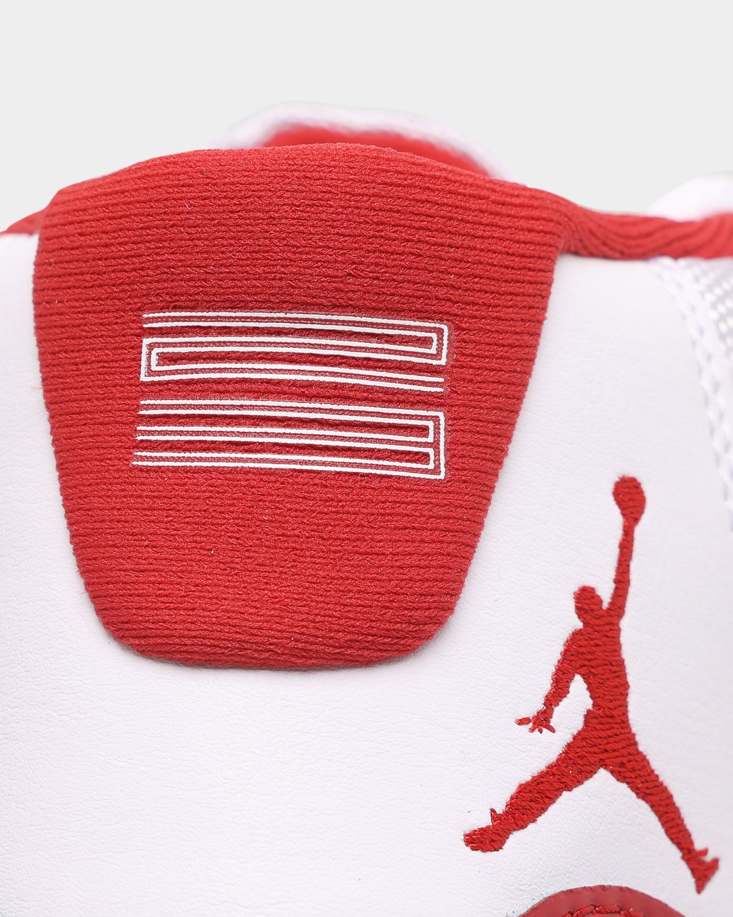 Air Jordan 11 Retro Sneakers - Varsity Red & White Basketball Shoes for Men | Perfect for Court Performance & Streetwear Fashion