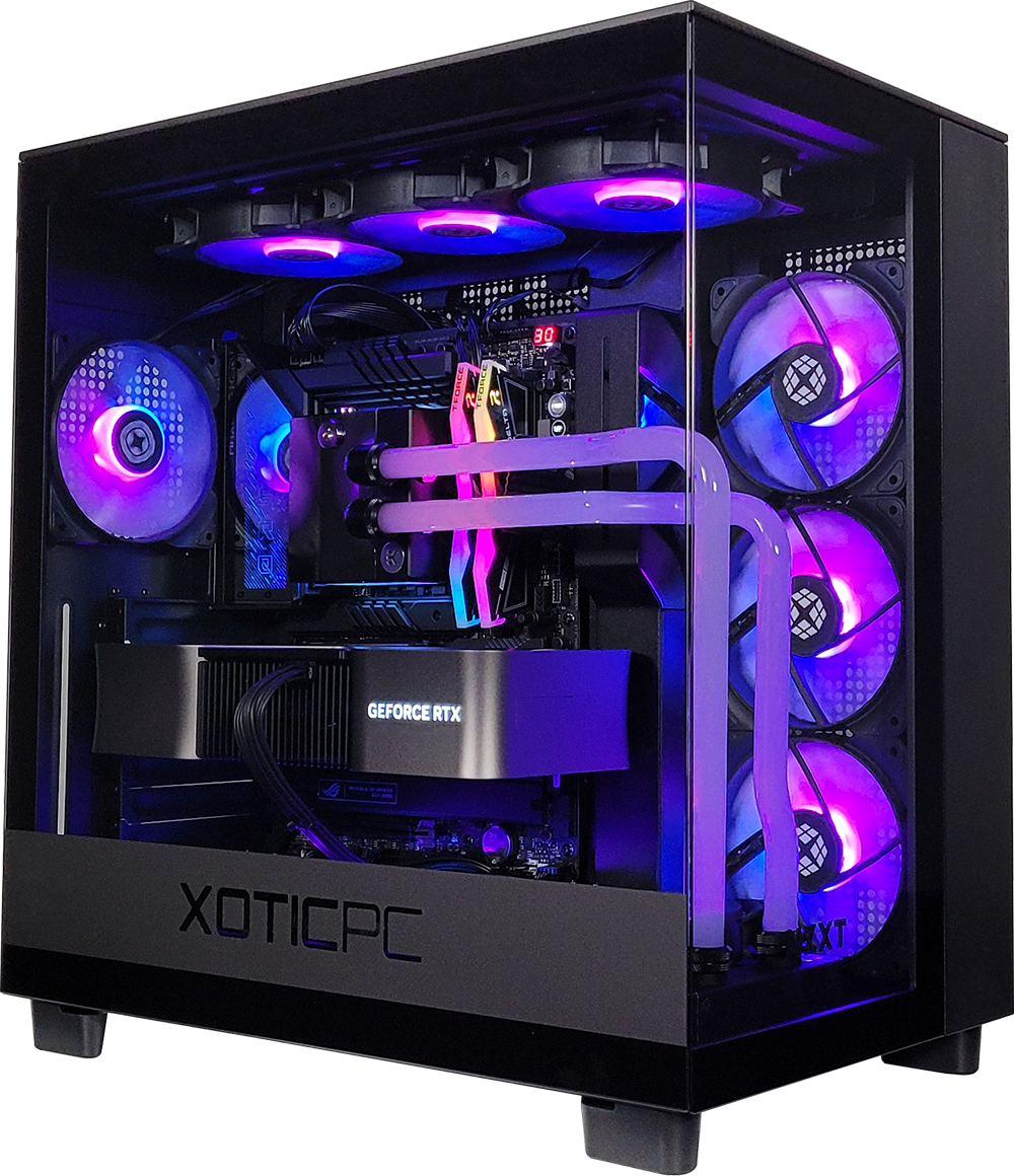 XOTIC PC GX11 H9 Flow High-Performance Gaming Desktop Computer - Intel Core i9, RTX 3080, 32GB RAM, 1TB SSD - Perfect for 4K Gaming, VR, Streaming & Content Creation