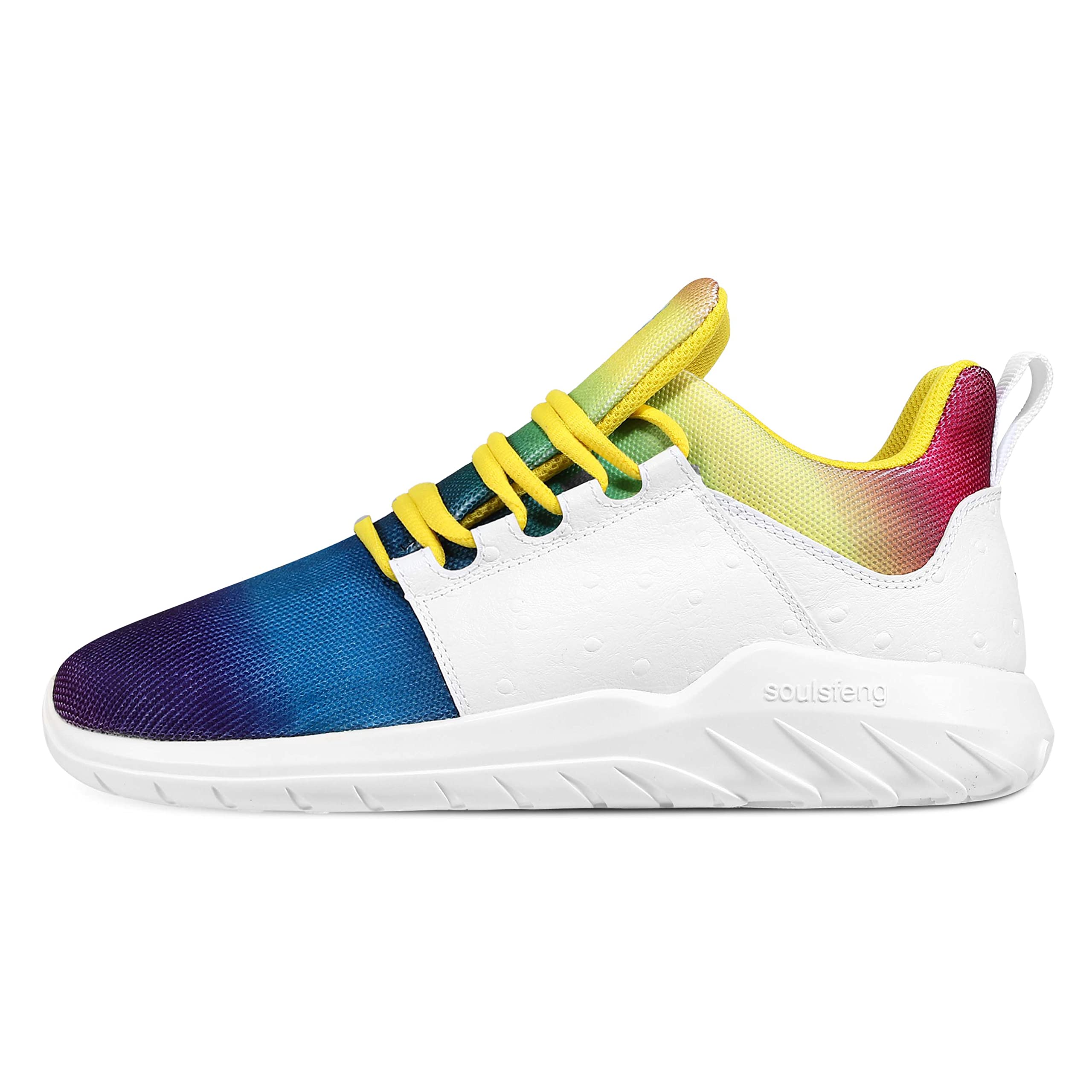 Soulsfeng Fashion Sneakers for Men & Women - Breathable Lightweight Athletic Running Shoes - Casual Sport Sneakers for Walking, Gym & Outdoor Activities