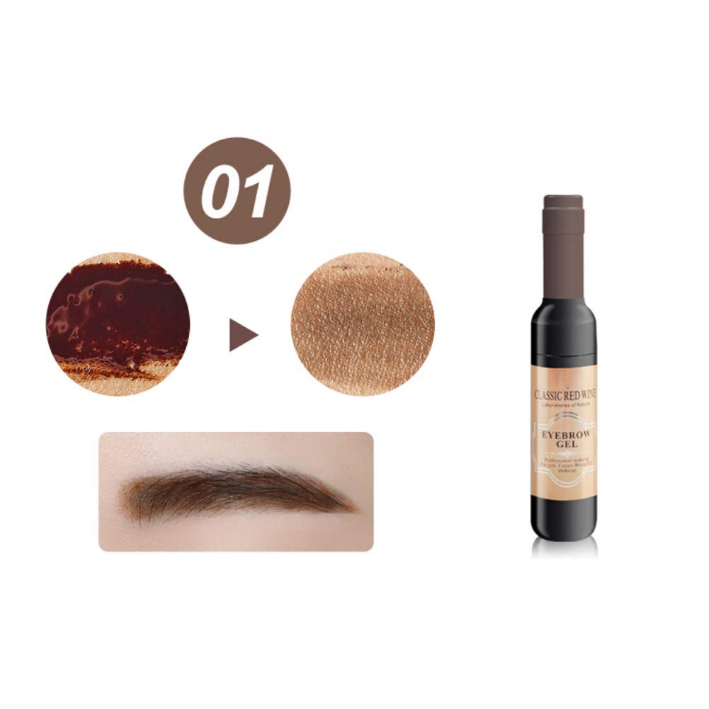 Allbestaye Semi-Permanent Eyebrow Tint Gel - Peel Off Brow Tattoo & Dye Cream for Natural-Looking Eyebrows | Waterproof, Long-Lasting Eyebrow Makeup for Daily Use & Special Occasions