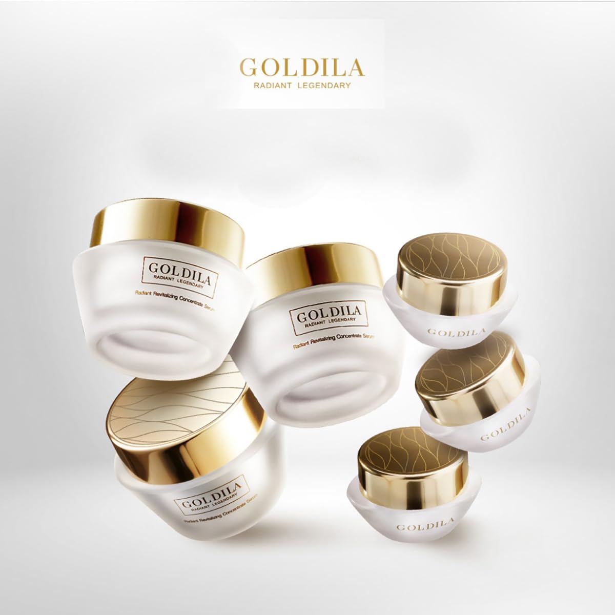 Goldila R R Concentrate Serum 30ml - French Anti-Aging Face Serum for Smooth & Moisturized Skin | 4-Pack Box | Perfect for Daily Skincare Routine & Gift Sets | Free Beauty Gifts Included
