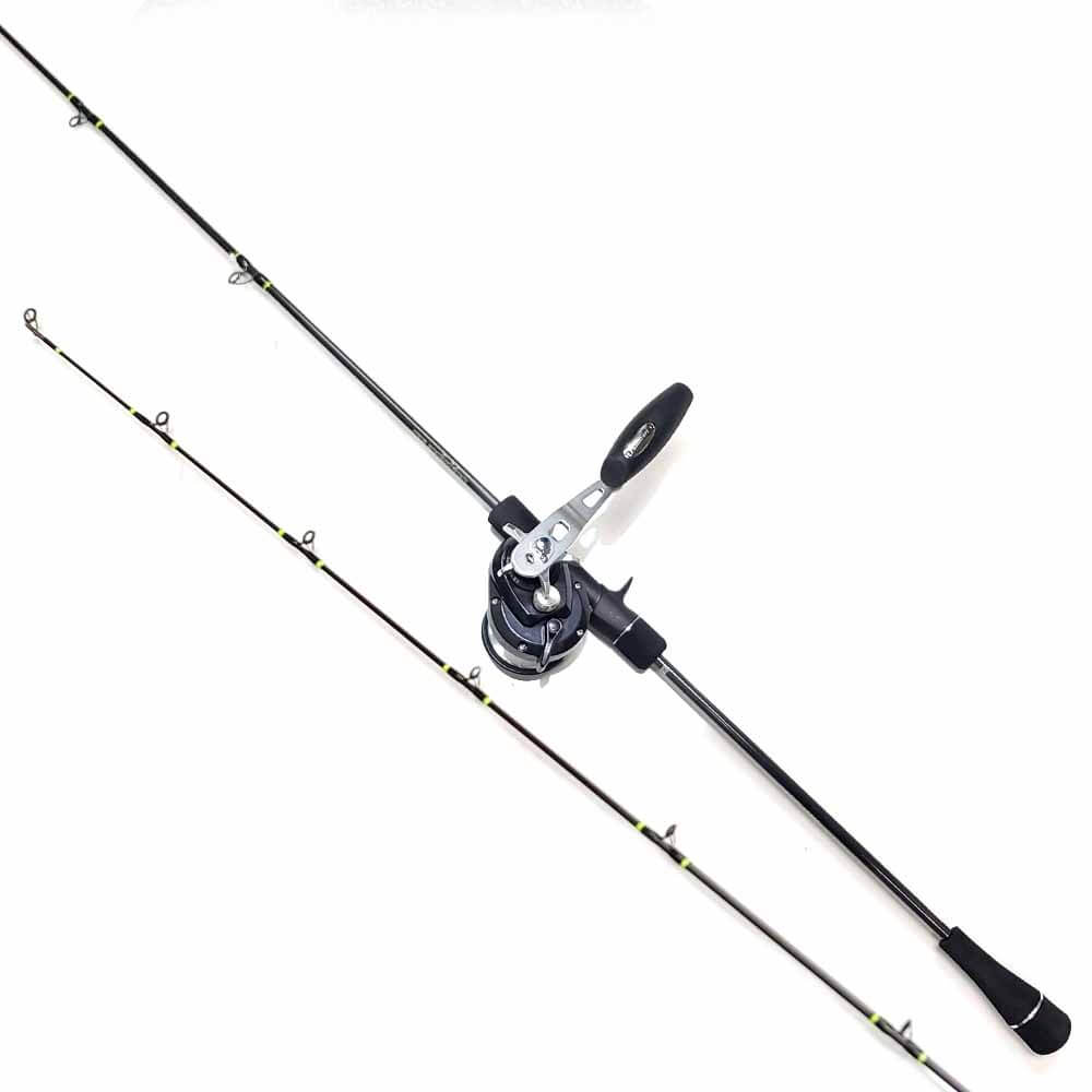 Shimano Torium 16PGA Spinning Reel & JYG Pro Slow Pitch Fishing Rod Combo - Saltwater Offshore Fishing Gear for Tuna, Grouper, and Bottom Fishing