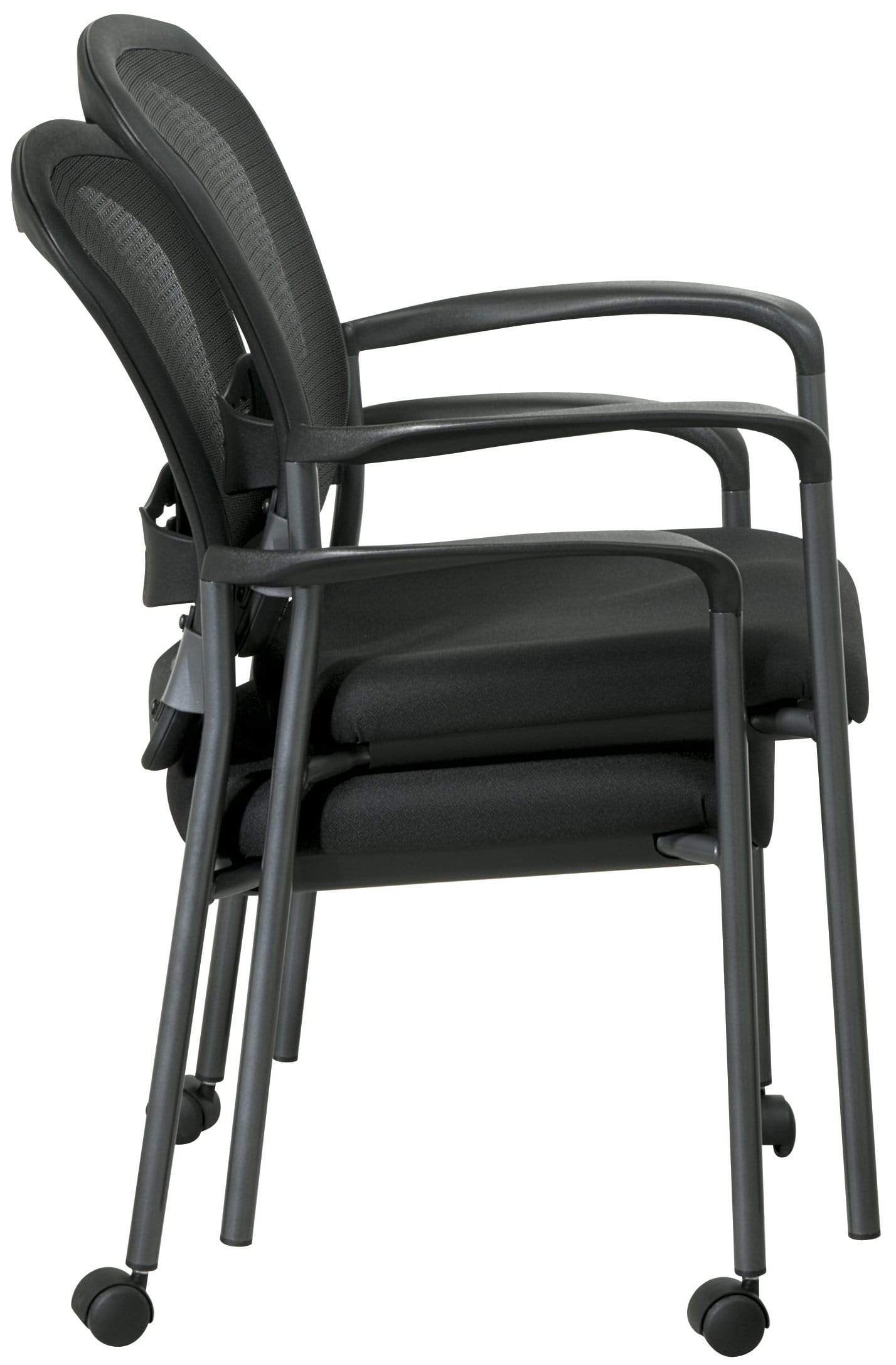 Pro Line II Stackable Mesh Guest Chair [84510] - Ergonomic Office & Conference Room Seating for Comfort & Support - Perfect for Meetings, Events & Waiting Areas