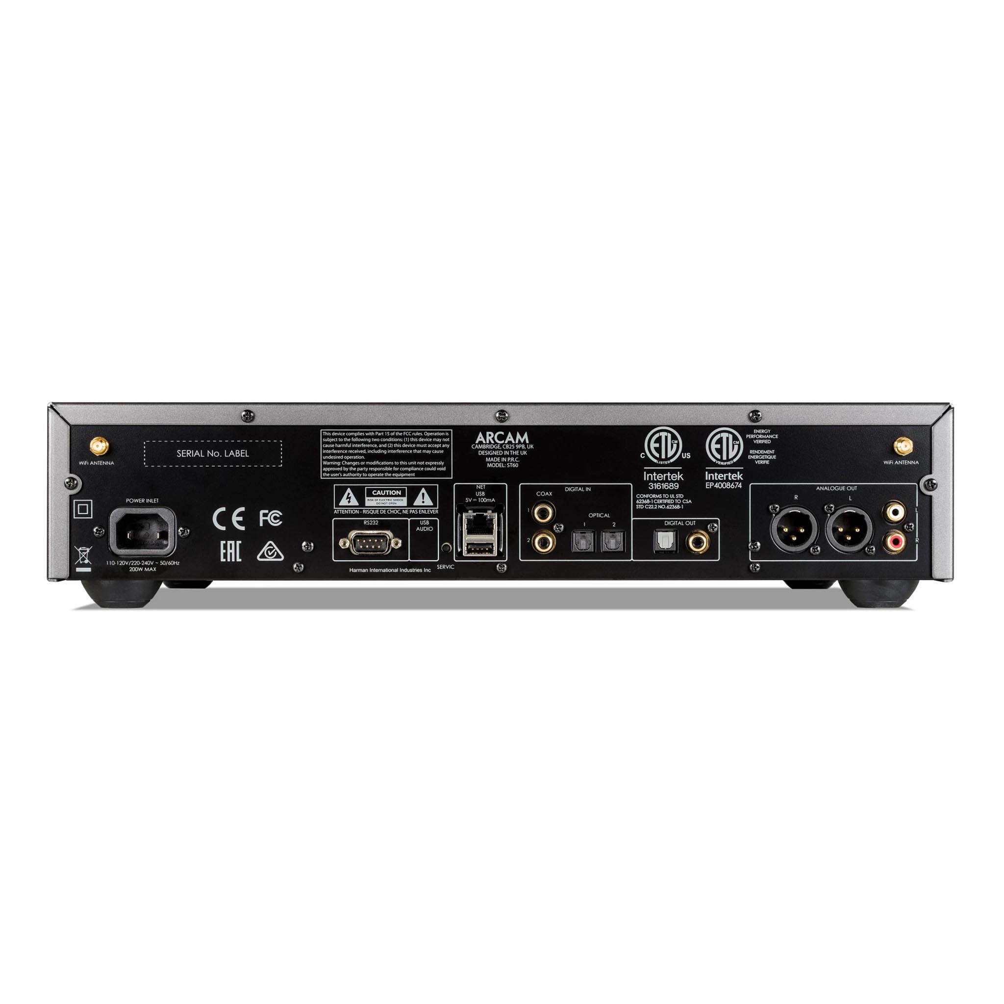 Arcam ST60 Digital Streamer & DAC with High-Resolution Audio - Perfect for Home Theater & Hi-Fi Music Systems