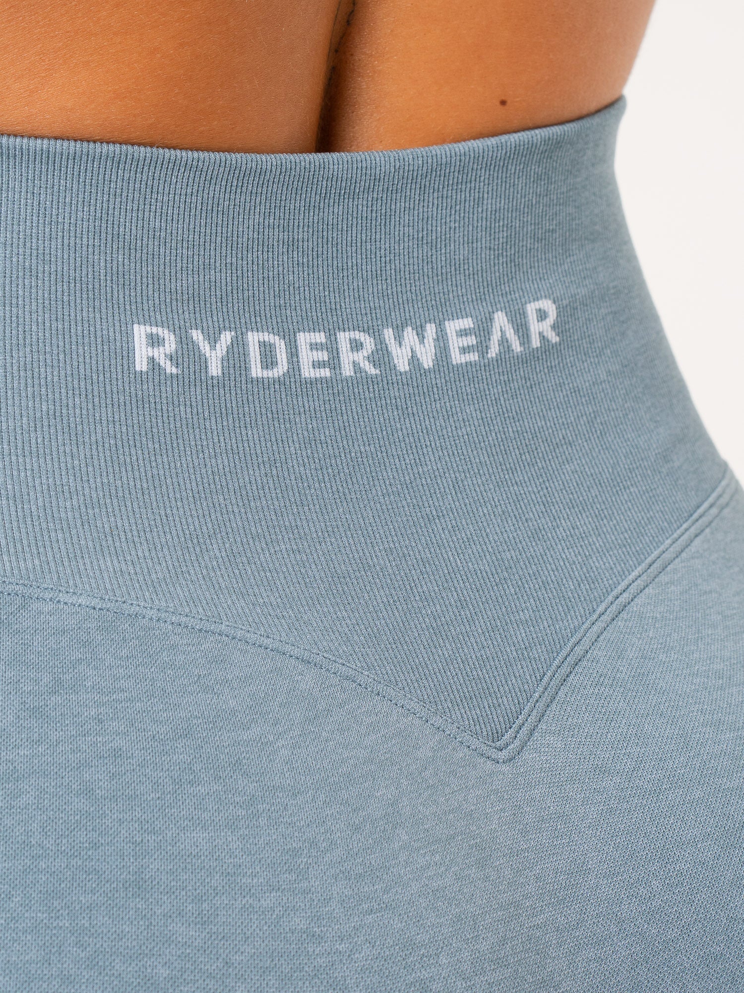 Staples Seamless Shorts for Women - Comfortable Petrol Marl Athletic Shorts | Perfect for Yoga, Running & Lounge Wear