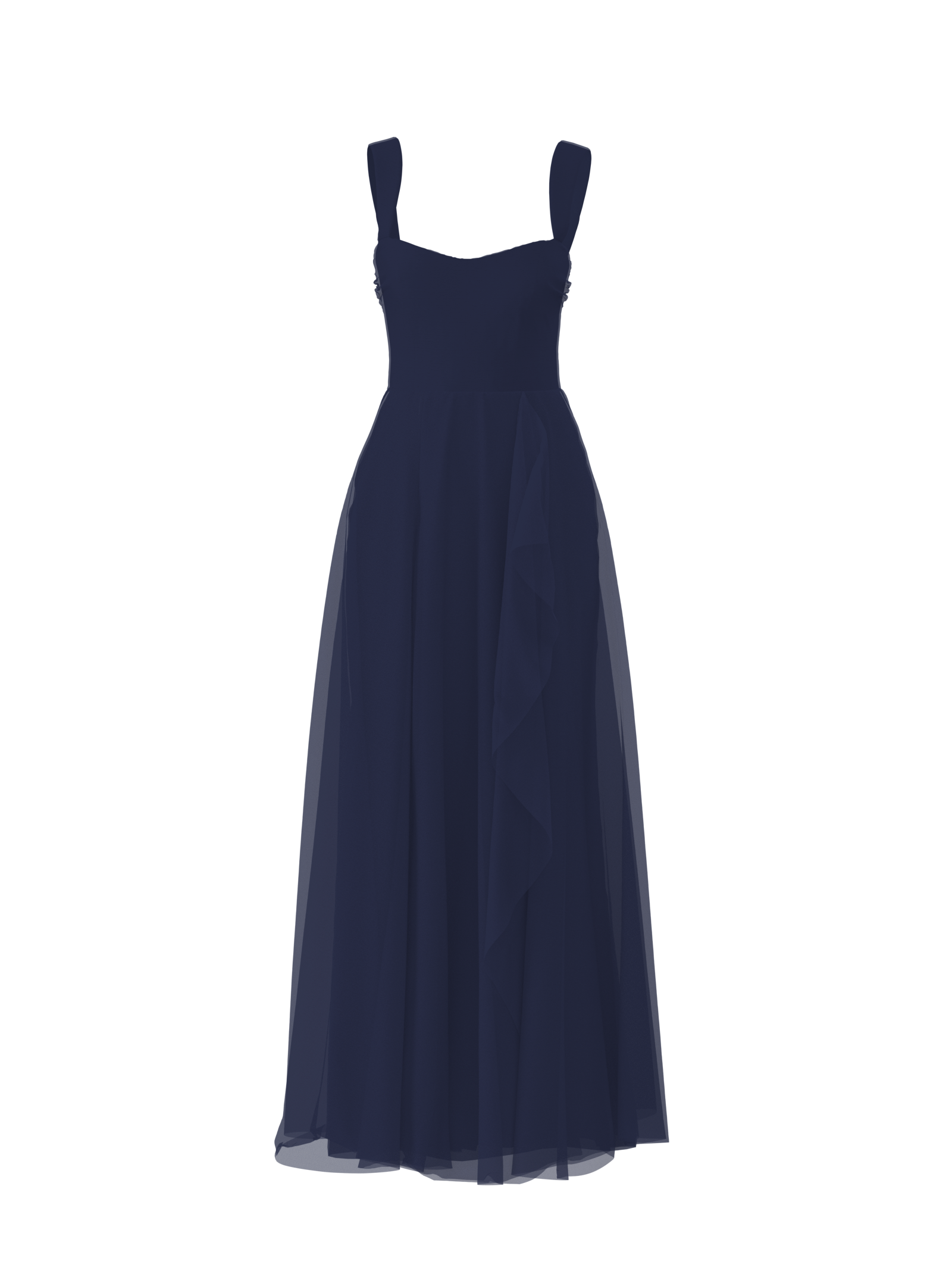 Alexis Bodice & Jaycie Skirt Set in French Blue - Elegant Women's Fashion Outfit for Parties, Weddings & Special Occasions