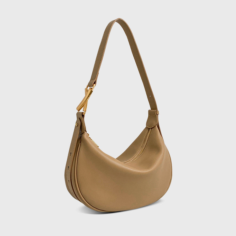 Genuine Leather Crossbody Bag for Women - Stylish Soft Tote Shoulder Bag with Adjustable Strap, Perfect for Work, Travel & Everyday Use