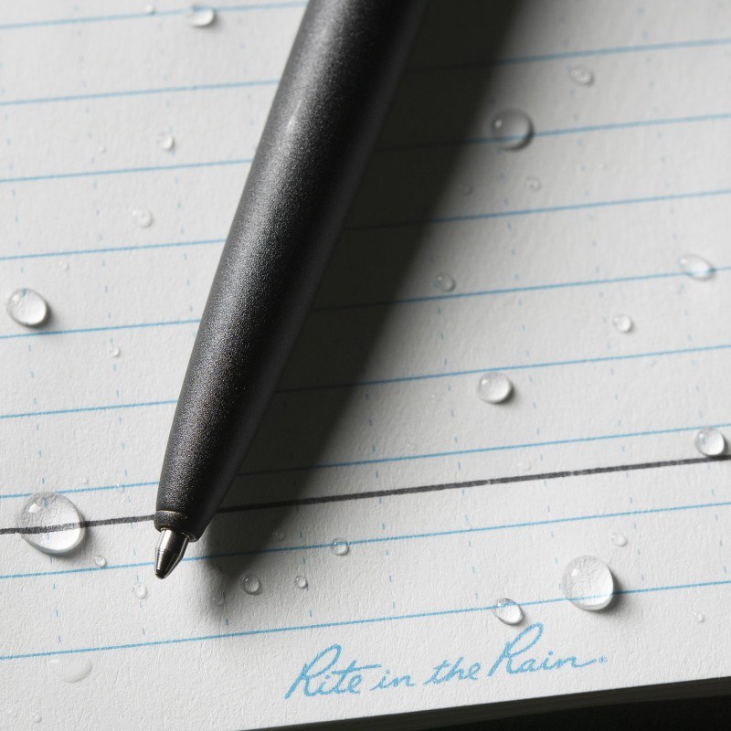 Rite in the Rain All-Weather Metal Pen - Waterproof & Durable Writing Tool for Outdoor Adventures, Hiking, Camping, and Field Work