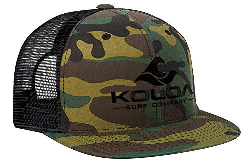 Camo/Black With Black Embroidered Logo