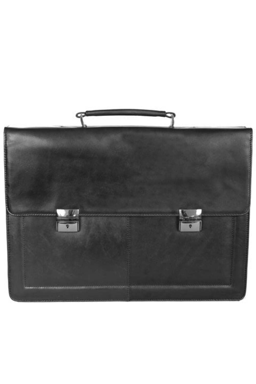 Premium Gusset Laptop Briefcase for Business Professionals - 15.6 Inch Expandable Computer Bag with USB Charging Port - Perfect for Office, Travel & Commuting