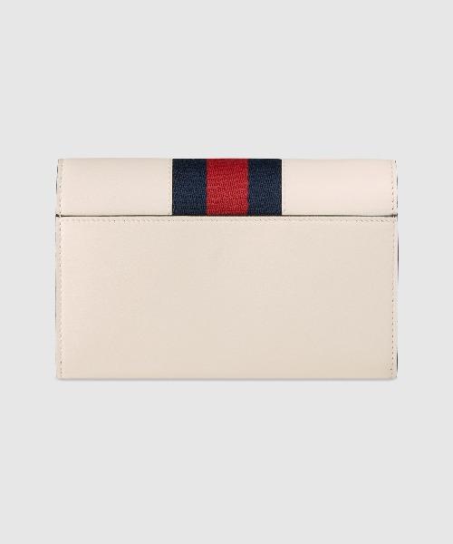 Gucci Sylvie Leather Mini Chain Bag for Women - White Luxury Designer Handbag for Party, Date Night & Everyday Use