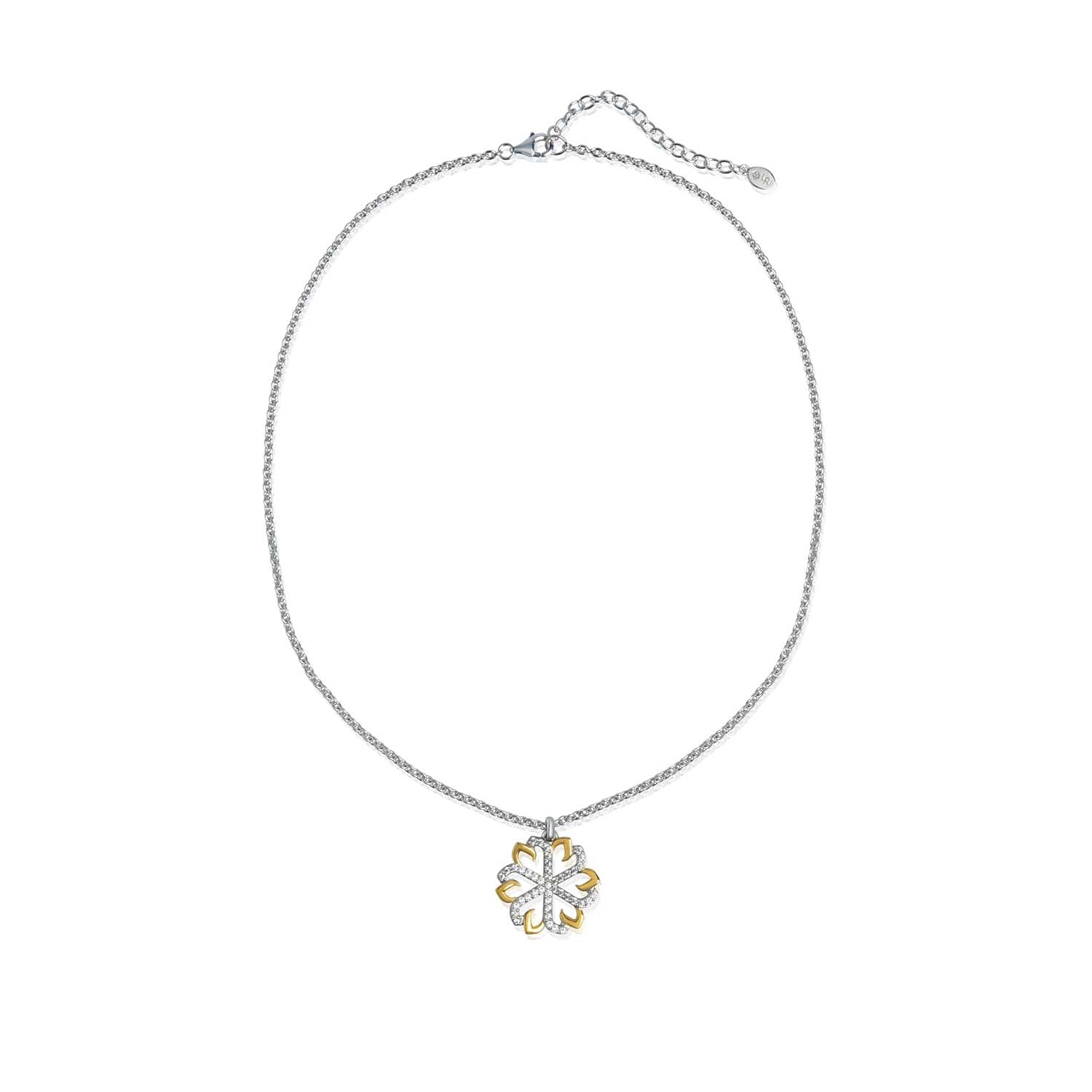 Lanna Knot Necklace - Handmade Thai Silver Jewelry for Women, Boho Ethnic Pendant Necklace | Perfect for Festivals, Weddings & Everyday Wear