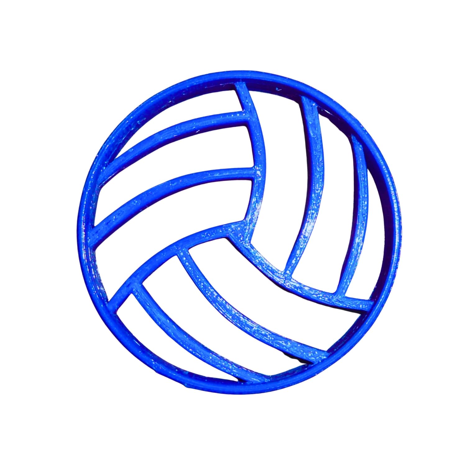 Premium Volleyball Sport Cookie Cutter Set - Small Detailed Metal Baking Tool - Made in USA (PR270) - Perfect for Sports Themed Cookies, Birthday Parties & Team Events