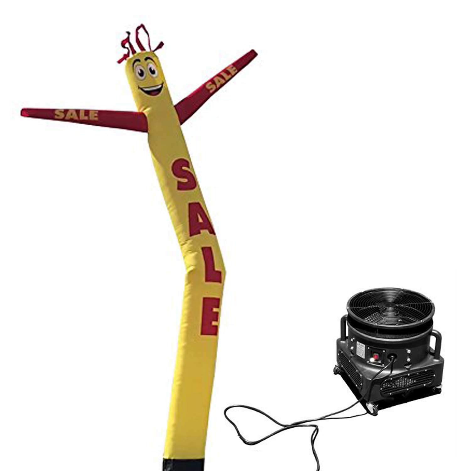 18ft Tall Inflatable Tube Man Waving Air Dancer with Air Blower - Outdoor Advertising, Car Dealerships, Grand Openings & Events Decoration
