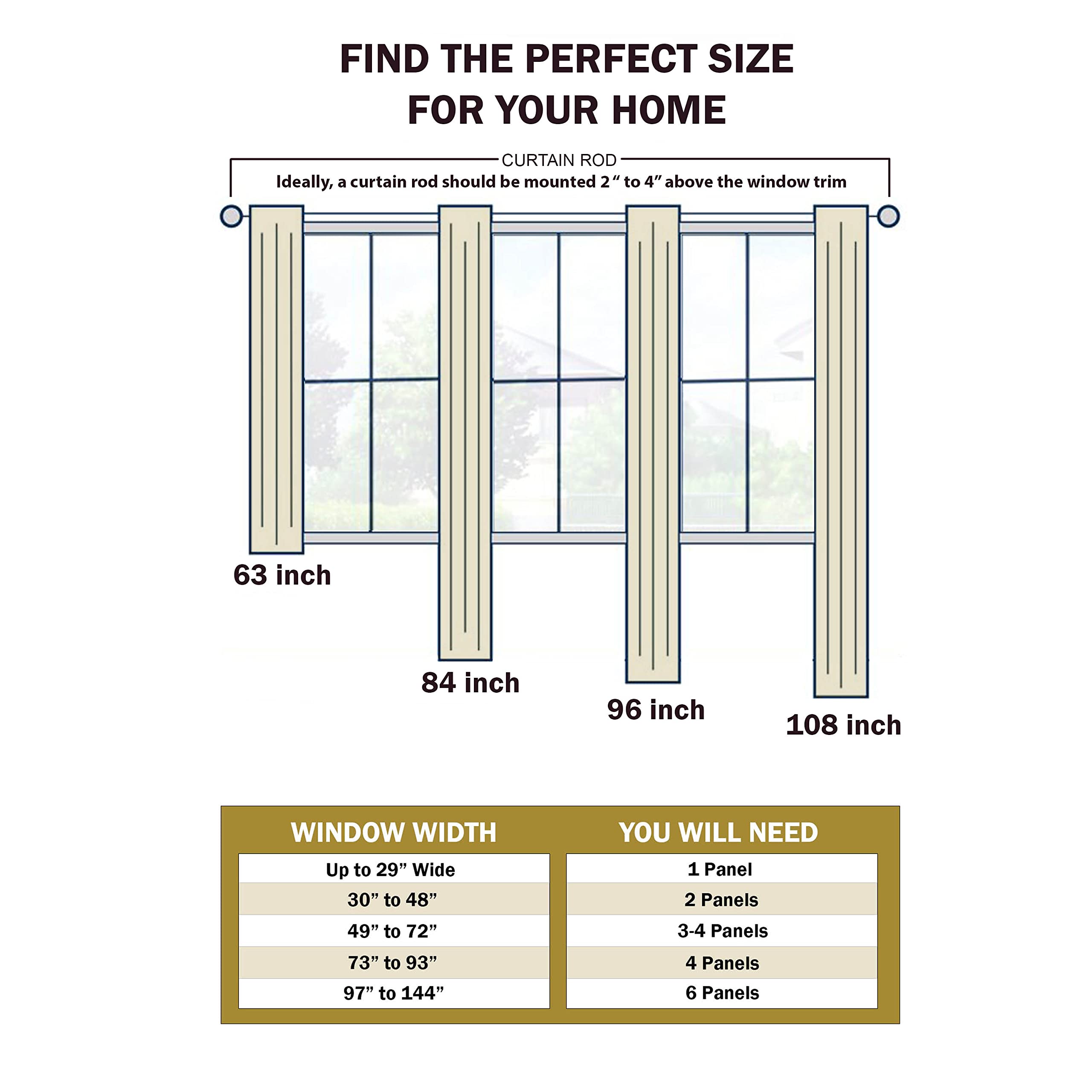 BNM Blackout Curtains Set of 2 - 52