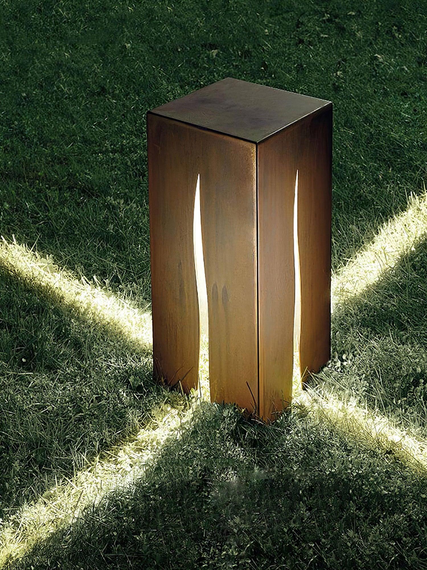 Premium Crack Cube Outdoor Light - Waterproof LED Garden Lights for Patio, Yard, Pathway - Perfect for Landscape, Backyard, and Outdoor Decor