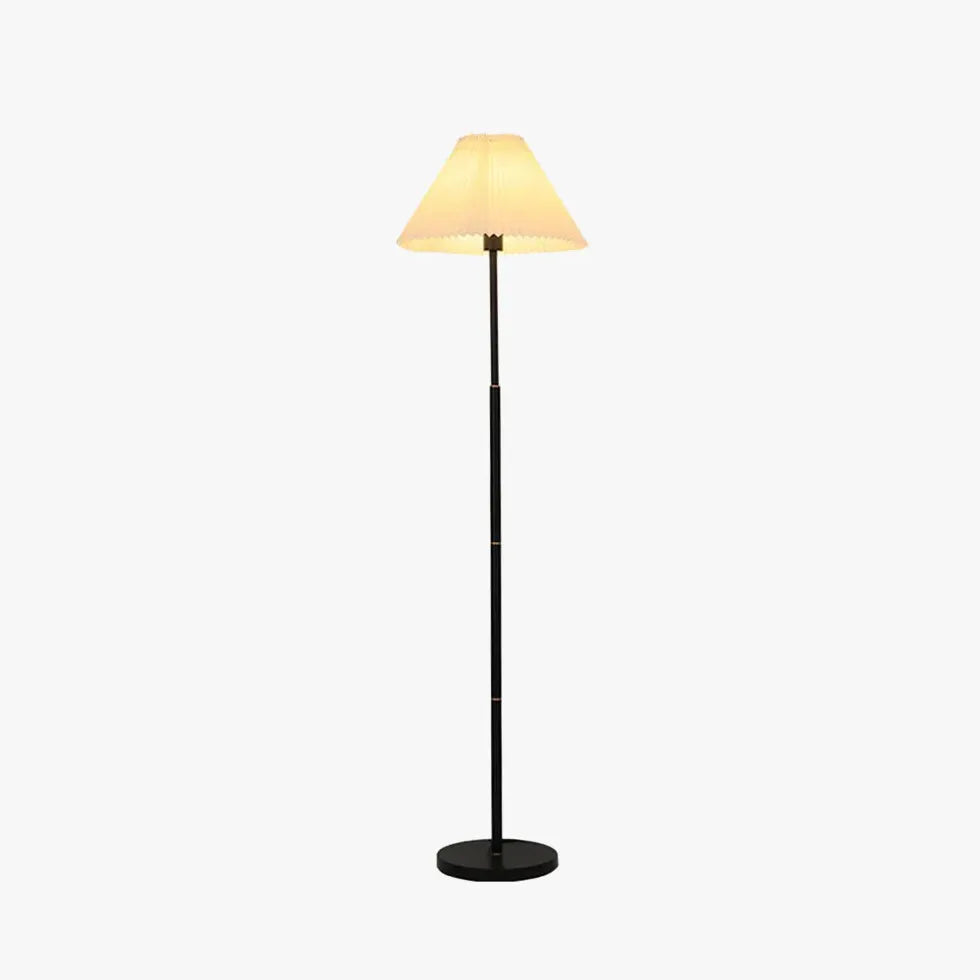 Modern Minimalist Umbrella-Shaped Floor Lamp with Long Rod - Perfect for Living Room, Bedroom, and Office Lighting Decor