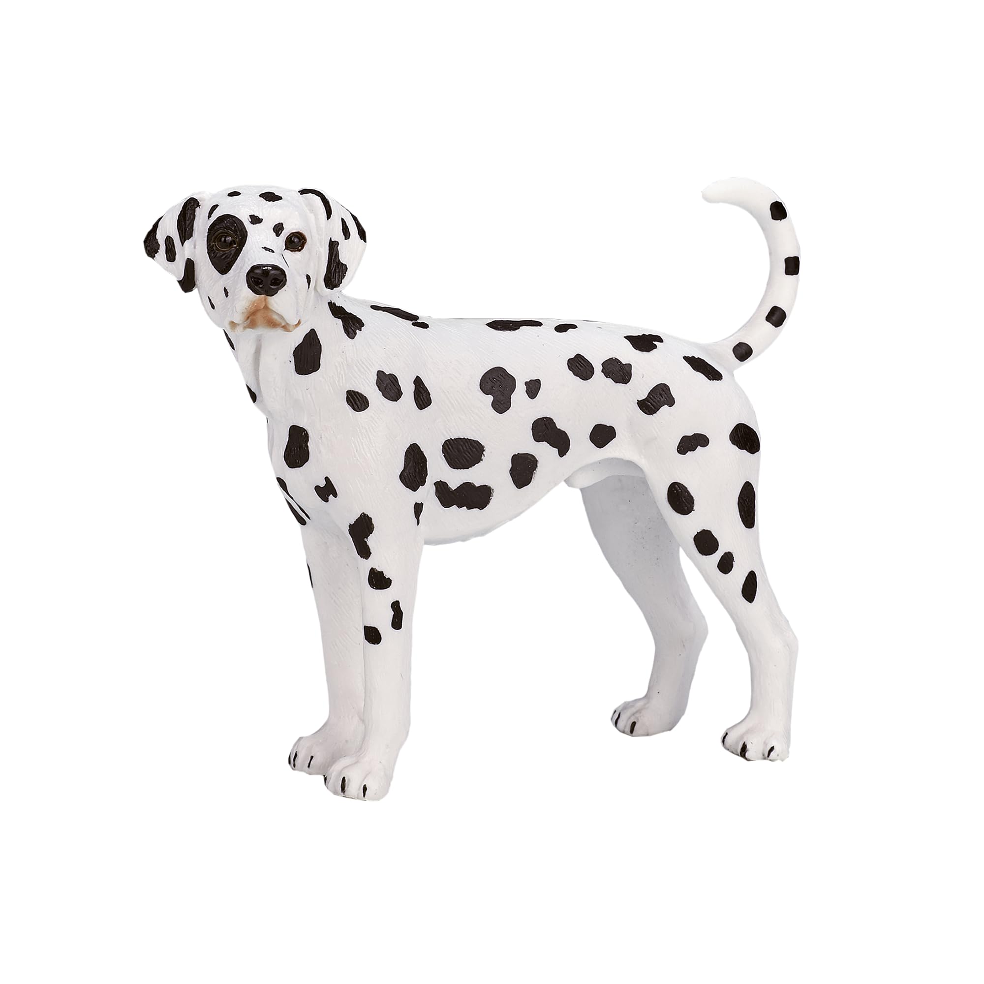 MOJO Dalmatian Realistic Hand-Painted Toy Figurine - Lifelike Domestic Dog Collectible for Kids & Adults - Perfect for Home Decor, Gift Giving, and Animal Lovers Collections